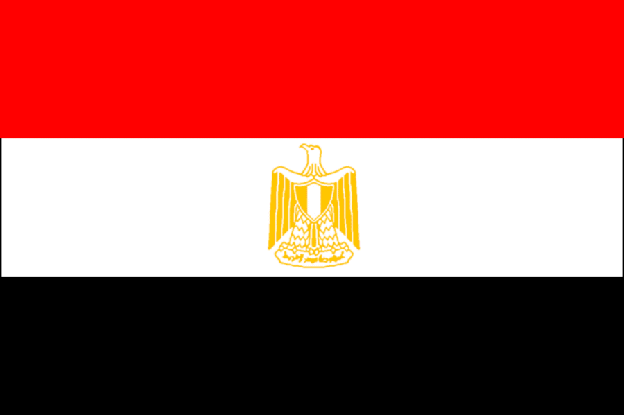 The Flag of Egypt