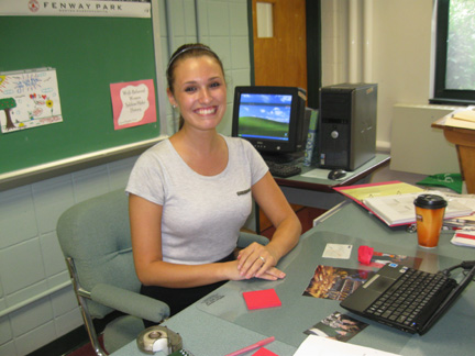 Ms. Brehaut new U.S. History and Psychology/Sociology teacher.