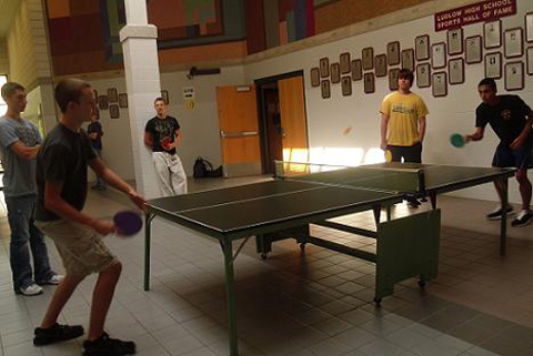 Ping Pong Club offers pick-up matches