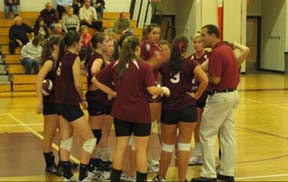 Undefeated volleyball season ends with disappointing post-season