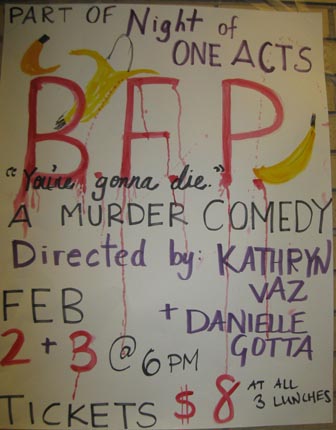 Drama Fiefdom presents Night of One Acts