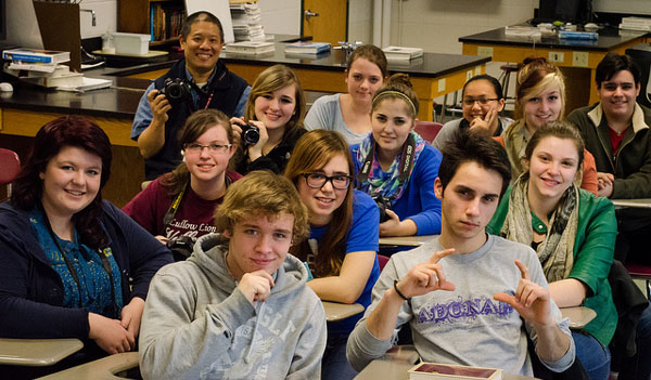 Photography Club starts up at Ludlow High School