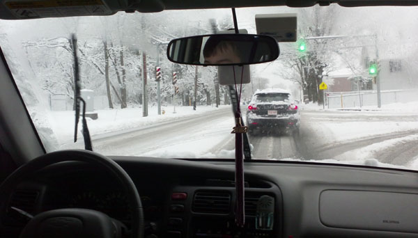 School starts on time despite snow storm