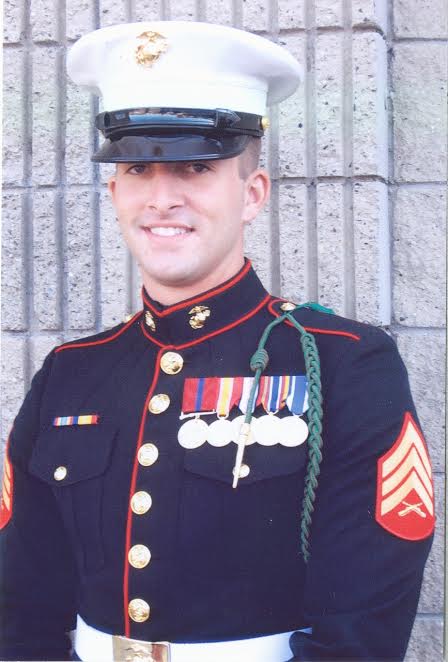 The late Sgt. Desforges in uniform 