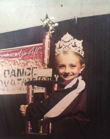 Dowling as a young dancer.