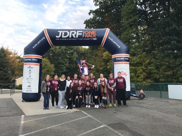 NHS Participates in JDRF Walk