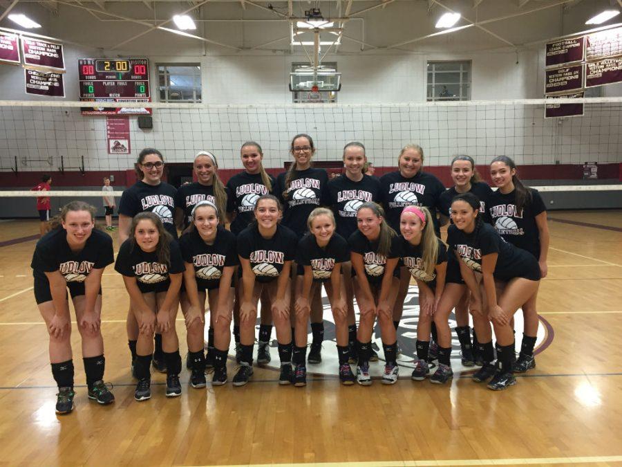 Volleyball team crowned league champs