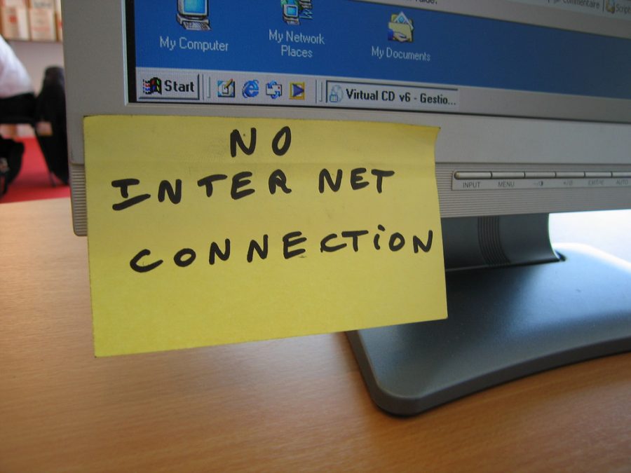 Internet outage disrupts lessons