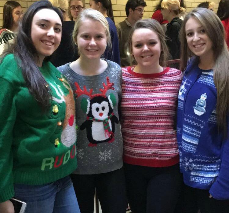 LHS Students Show Off Their Ugly Sweaters