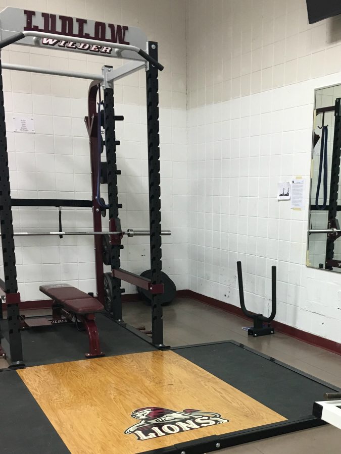 Ludlow High’s New and Improved Weight Room