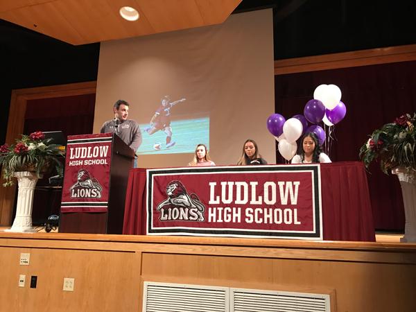 Girls soccer seniors sign letters of intent for college