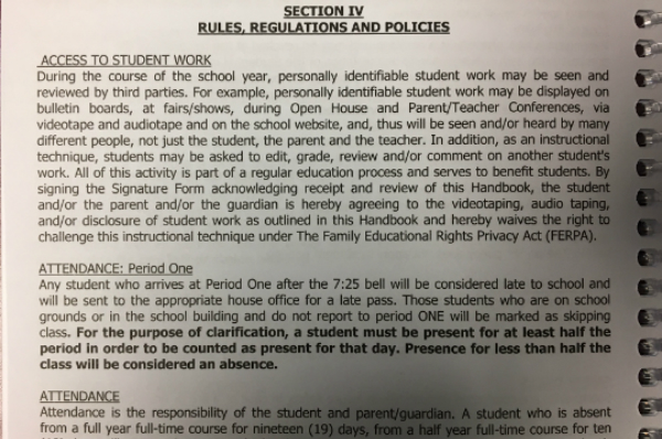 Dismissal policies to be strictly enforced