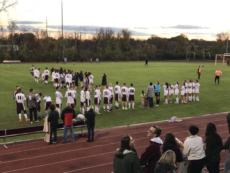 Soccer Finishes Strong on Senior Night