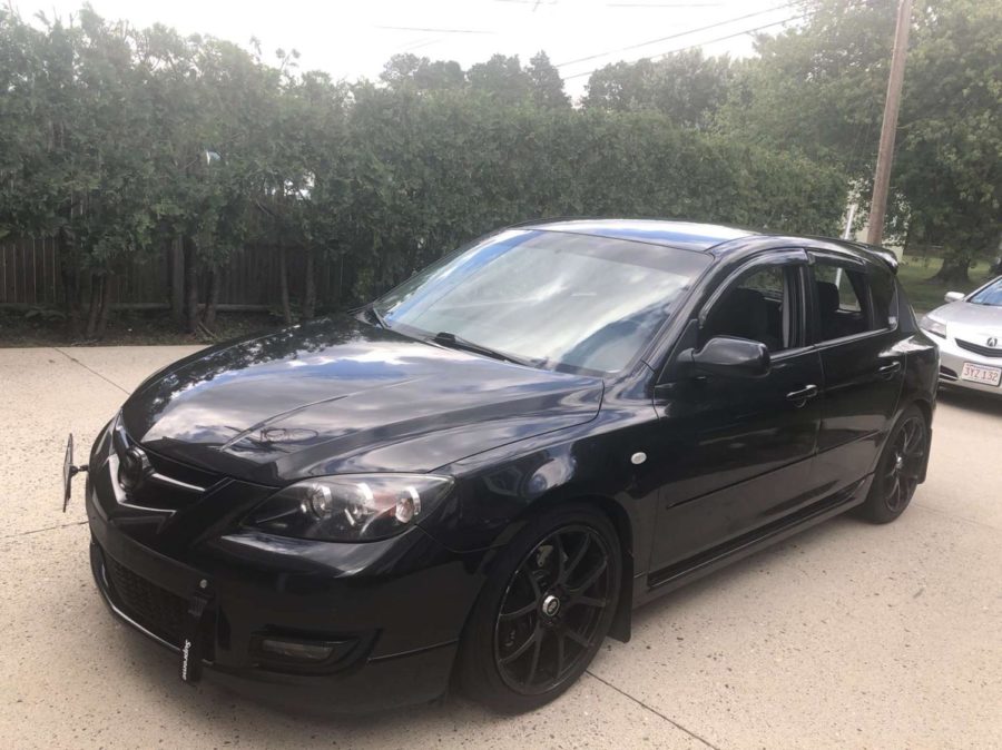Junior Jacob Goodwin's Mazda Speed3.