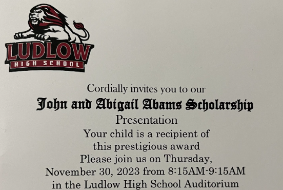 Honoring Excellence: John and Abigail Adams Scholarship Award